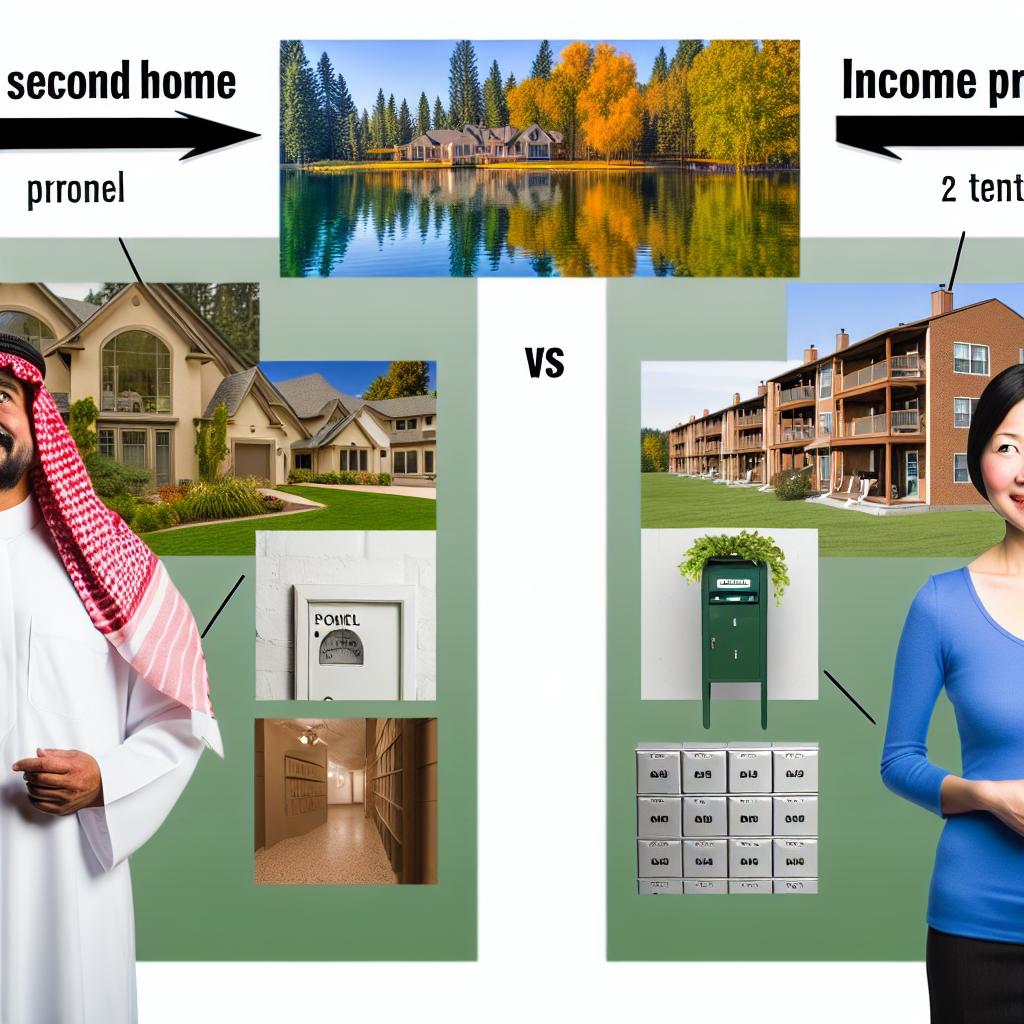 Differences between a second home and an income property