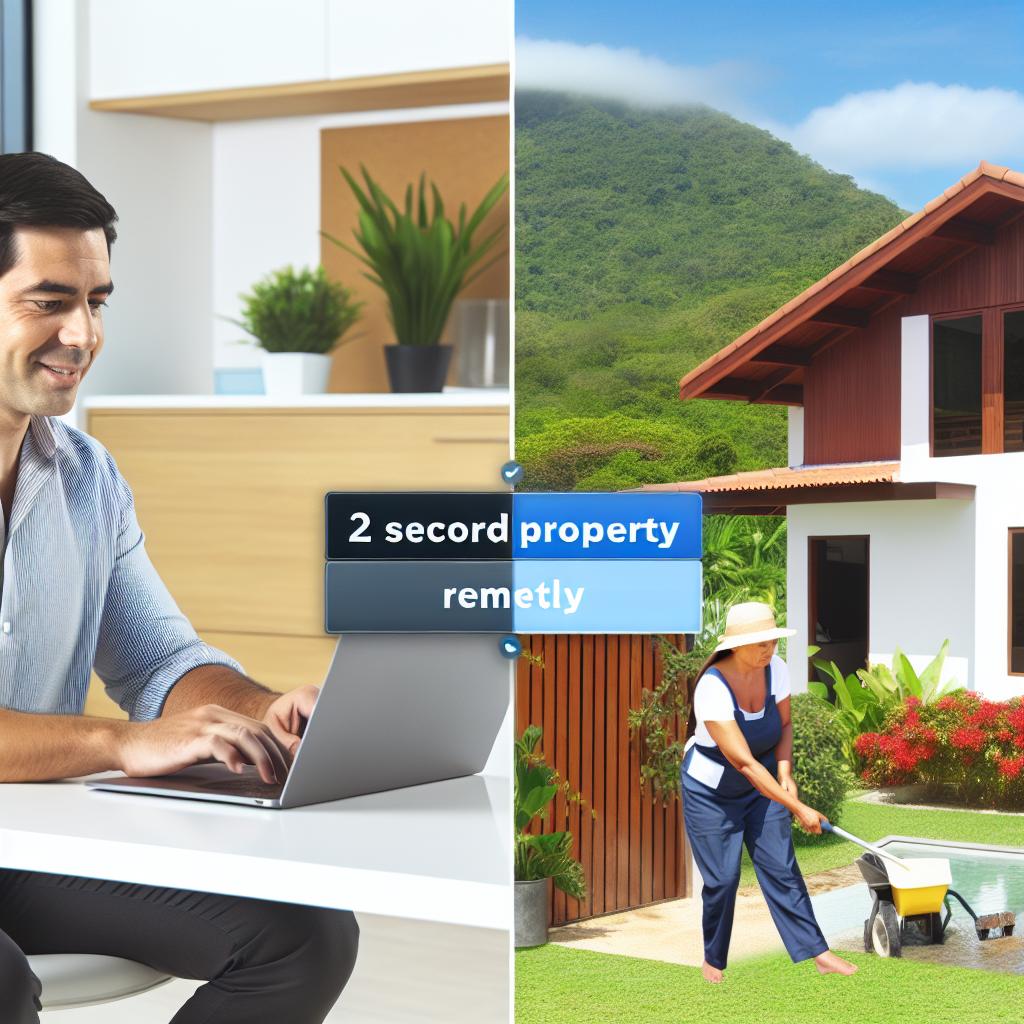 How to manage a second property remotely